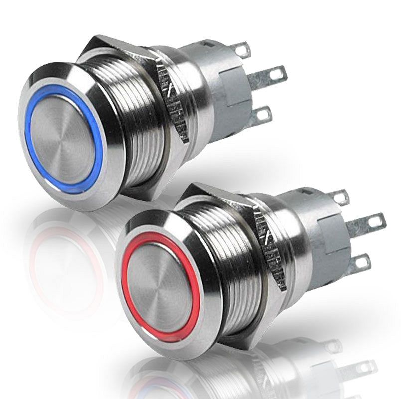 Stainless Steel LED Switches