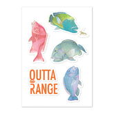 Paul.K x Outta Range Sticker Sheet