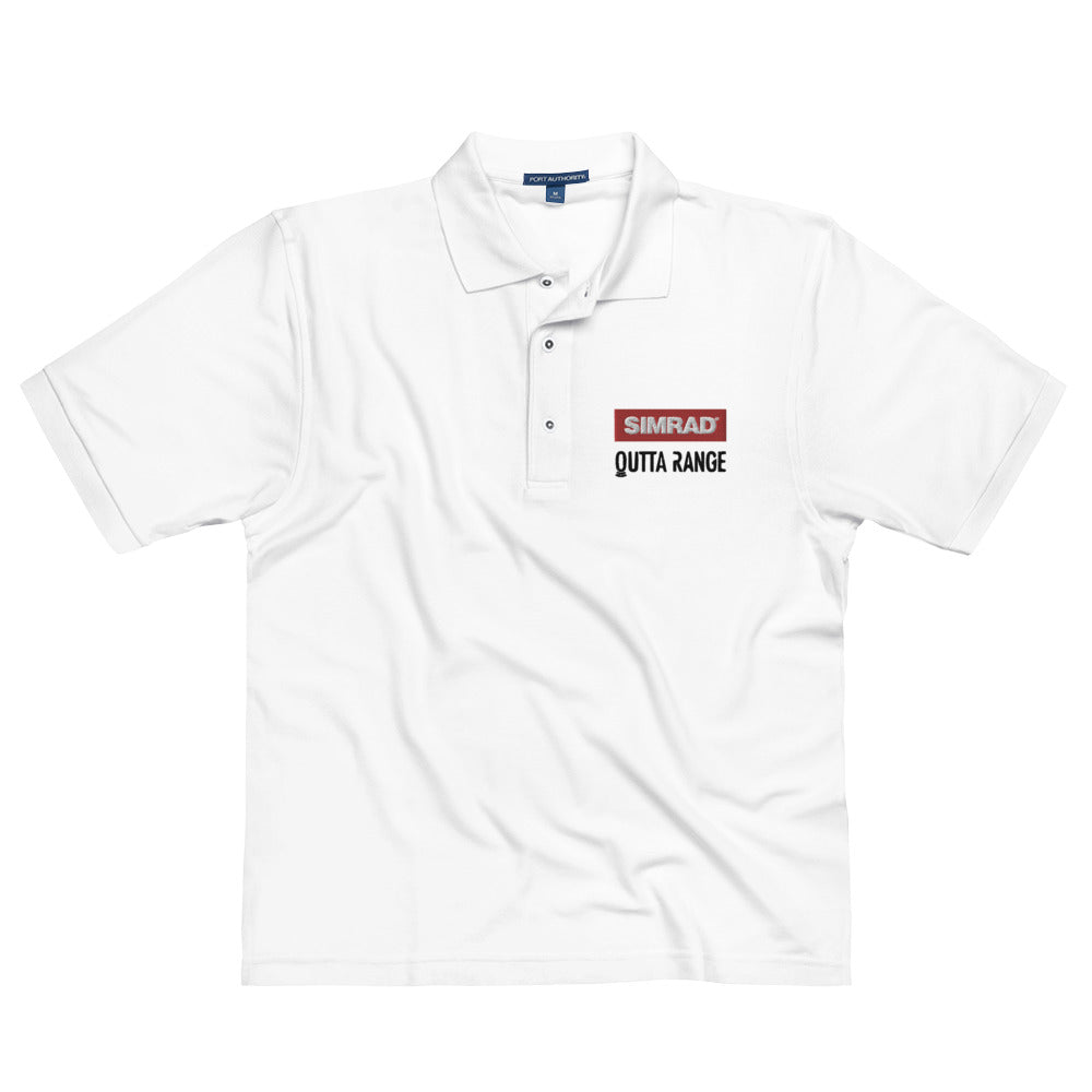 Simrad x Outta Range Men's Premium Polo